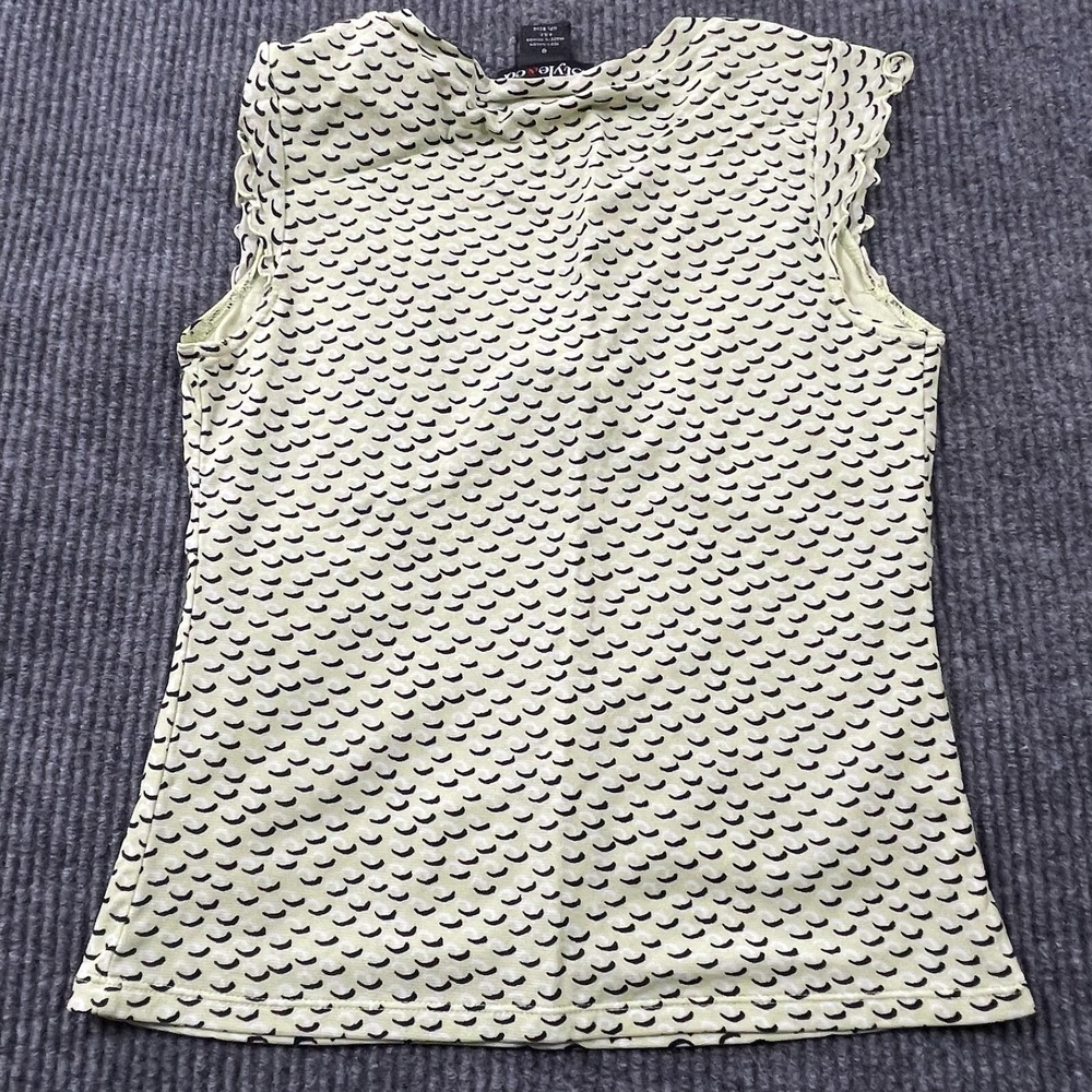 Style Co Tank Top Womens Small S Green All Over Print Lined Nylon Sleeveless‎ - Picture 7 of 11